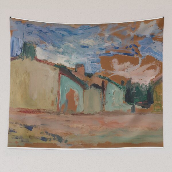 Item preview, Houses fenouillet 1898 designed and sold by VeilOfPigments.
