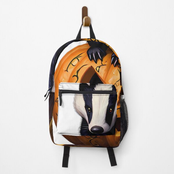 Item preview, Gothic Badger Forest Rune Pumpkin designed and sold by IllumeInk.