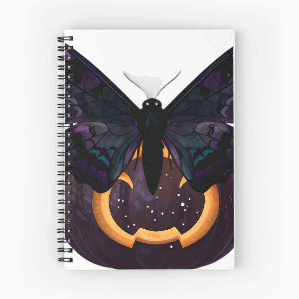 Item preview, Gothic Luna Moth Moon Phase Pumpkin designed and sold by IllumeInk.