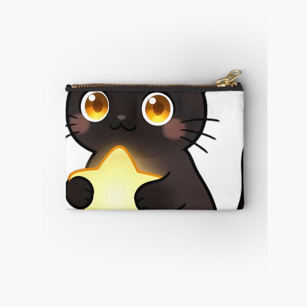 Item preview, Cute Black Cat Hugging Radiant Star designed and sold by pumsquare.