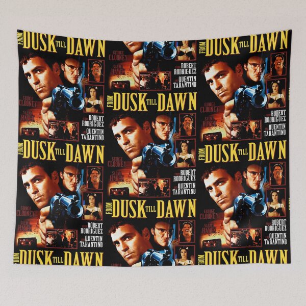 Item preview, From Dusk Till Dawn Vintage Poster Design designed and sold by Art-Clothes-At.