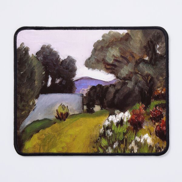 Item preview, In the nice countryside garden of irises 1919 designed and sold by VeilOfPigments.