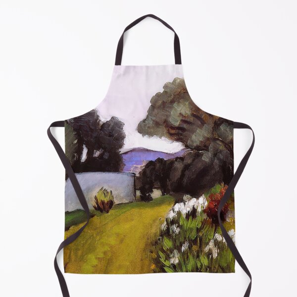 Item preview, In the nice countryside garden of irises 1919 designed and sold by VeilOfPigments.