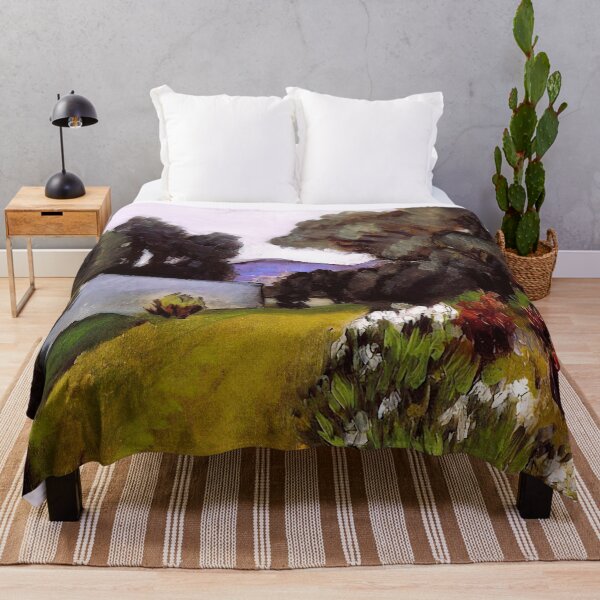 Item preview, In the nice countryside garden of irises 1919 designed and sold by VeilOfPigments.