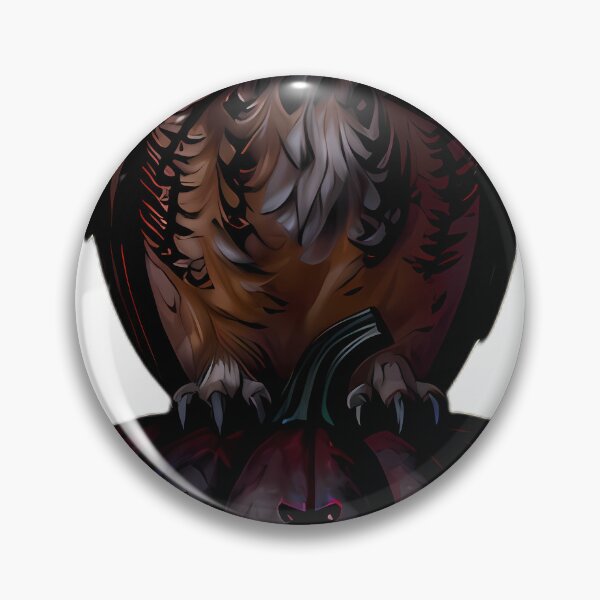 Item preview, Gothic Screech Owl Blood Rose Pumpkin designed and sold by IllumeInk.
