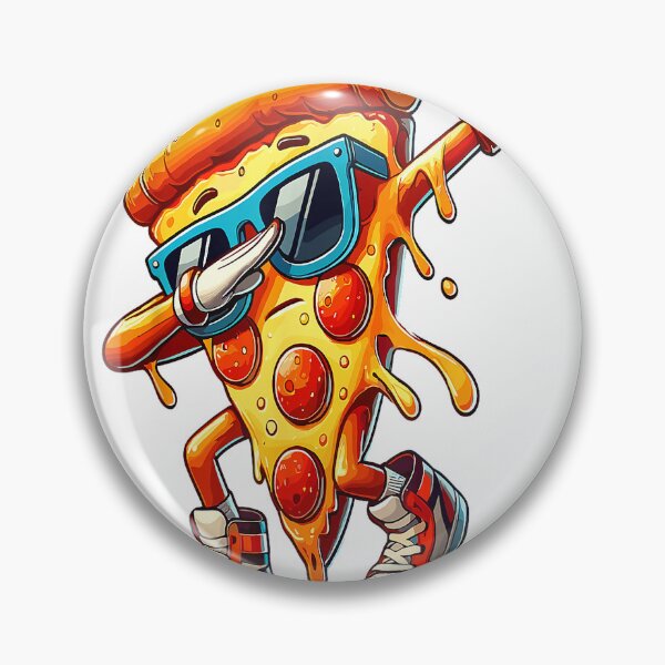 Item preview, Dabbing Pizza Slice Fun Graphic Tee for Food Lovers T-Shirt designed and sold by Fr0y000.