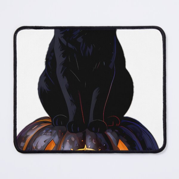 Item preview, Gothic Persian Black Cat Sacred Geometry Pumpkin designed and sold by IllumeInk.