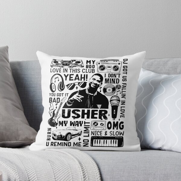 Item preview, Tour Pop Albums Usher Vintage Music Singer designed and sold by HavocZigzags.