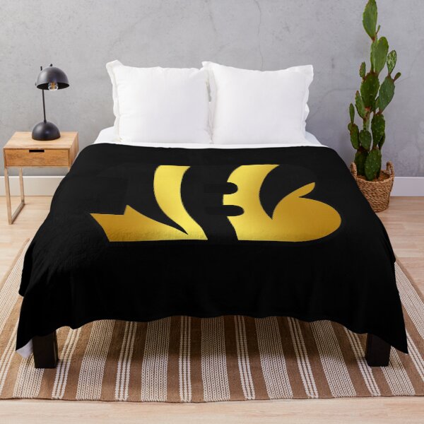 Item preview, American Football Logo Drawing Black and Gold Series designed and sold by Luke Foran Sports Art.