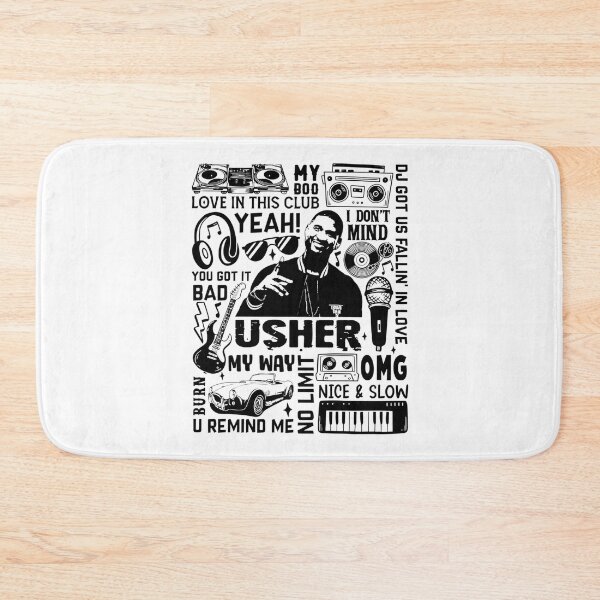 Item preview, Tour Pop Albums Usher Vintage Music Singer designed and sold by HavocZigzags.
