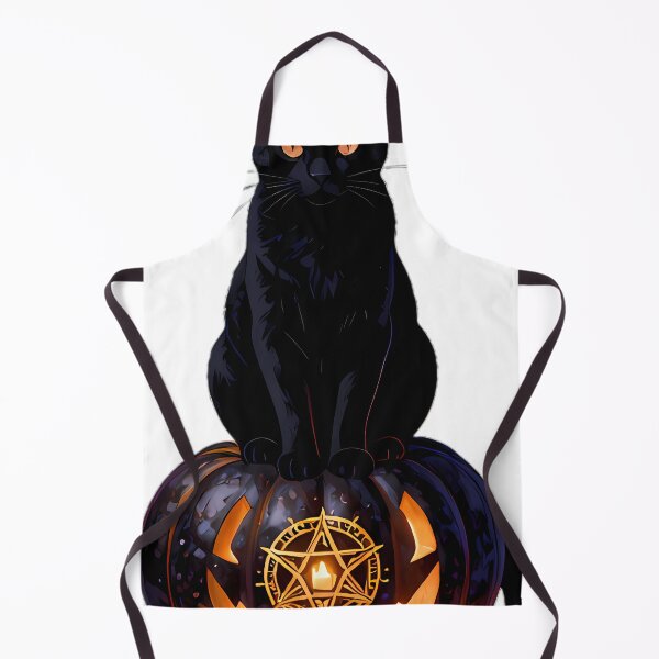 Item preview, Gothic Persian Black Cat Sacred Geometry Pumpkin designed and sold by IllumeInk.