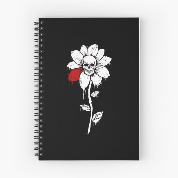 Item preview, Skull Flower Dripping Art designed and sold by sotospor.