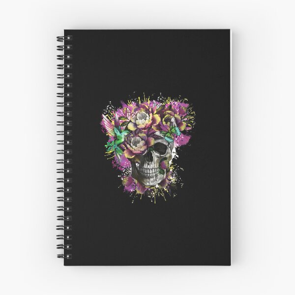 Item preview, Skull Flowers Hummingbird Suit Art designed and sold by lamercarv.