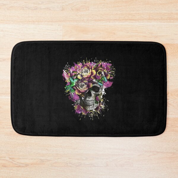 Item preview, Skull Flowers Hummingbird Suit Art designed and sold by lamercarv.