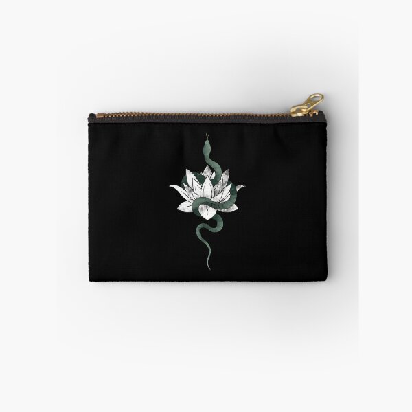 Item preview, Snake and Lotus Flower Design designed and sold by lasopent.