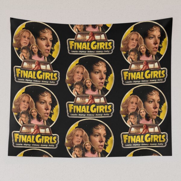 Item preview, Final Girls Of Horror designed and sold by Art-Clothes-At.