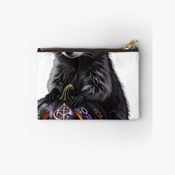 Item preview, Gothic Raccoon Dark Berry Rune Pumpkin designed and sold by IllumeInk.