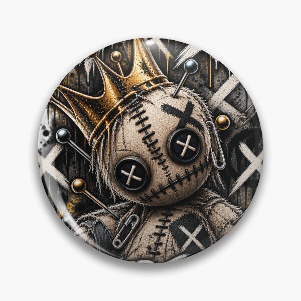 Item preview, Safety Pin Doll Gothic Pinned Society designed and sold by Blue Raven Designs.