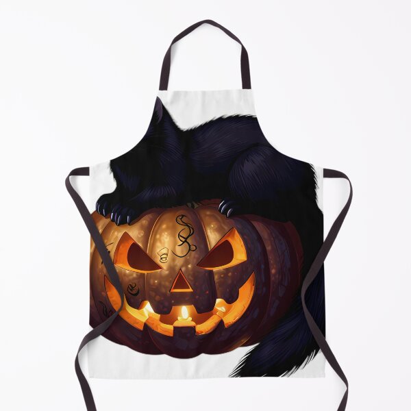 Item preview, Gothic Black Ferret Bronze Rune Pumpkin designed and sold by IllumeInk.
