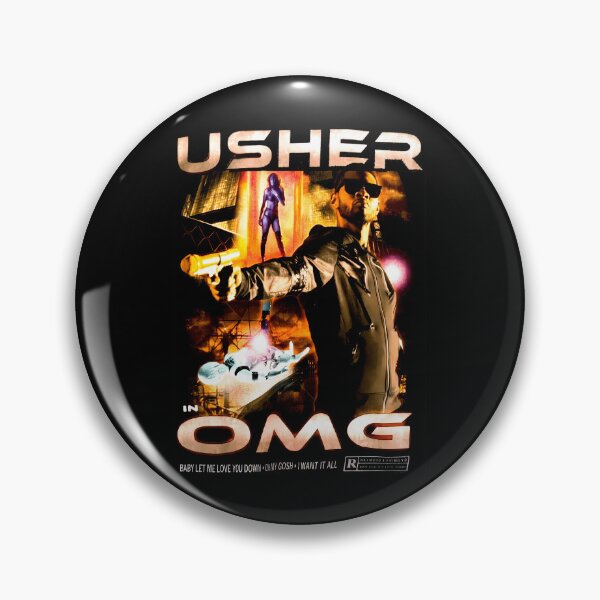 Item preview, Usher Vintage Singer Pop Albums Music Tour designed and sold by HavocZigzags.