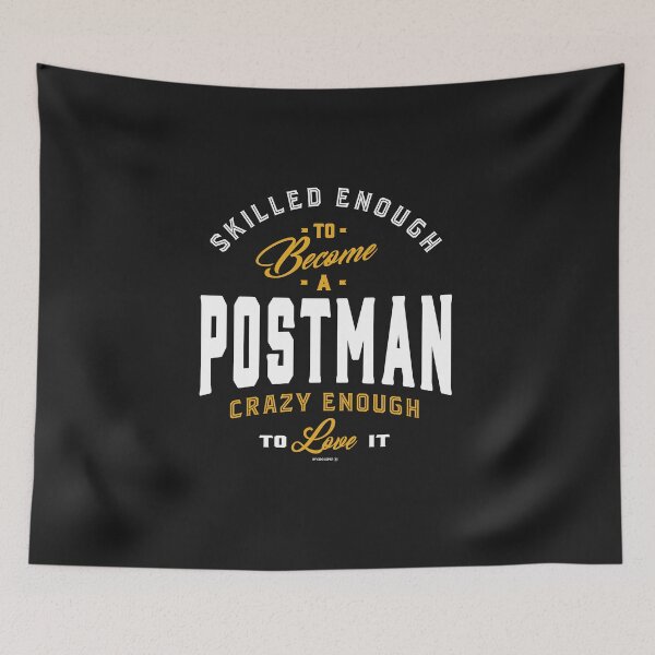 Item preview, Postman Crazy Enough designed and sold by cidolopez.