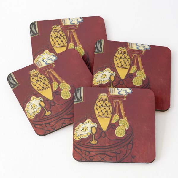 Item preview, Interior in venetian red 1946 designed and sold by VeilOfPigments.