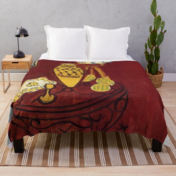 Item preview, Interior in venetian red 1946 designed and sold by VeilOfPigments.