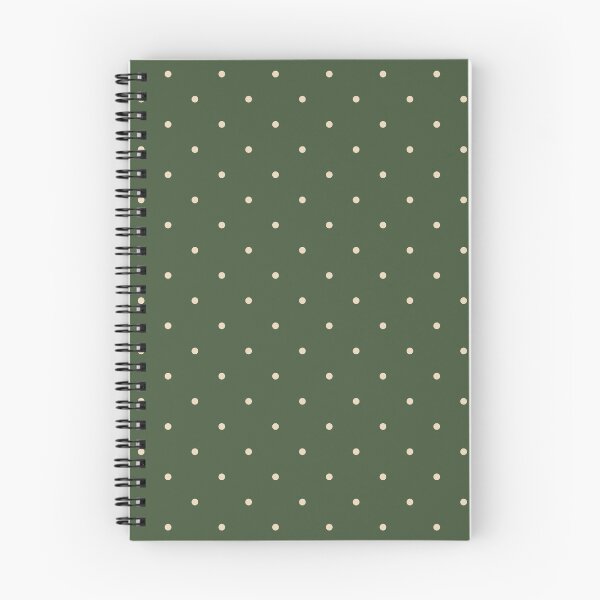 Item preview, Green and Beige Polka Dot Pattern – Retro Minimalist Style designed and sold by DaisyHouse.