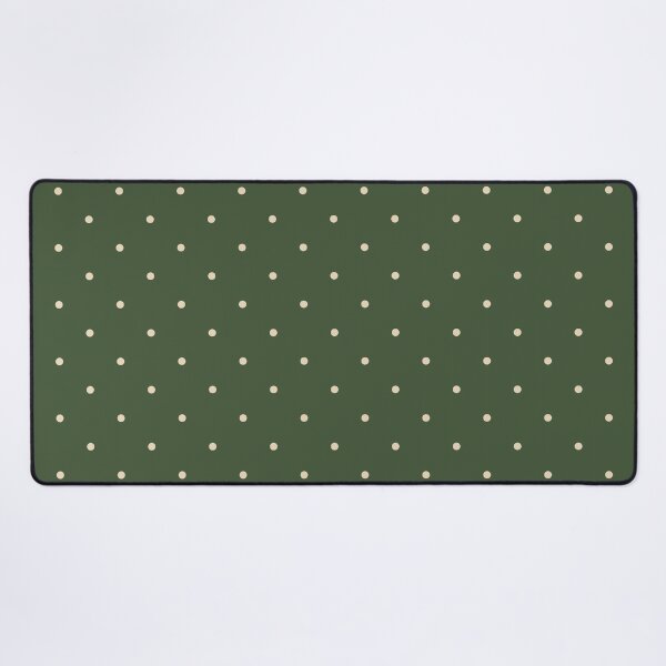 Item preview, Green and Beige Polka Dot Pattern – Retro Minimalist Style designed and sold by DaisyHouse.