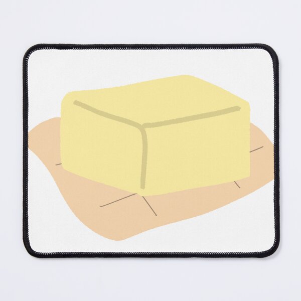 Item preview, Block Of Yellow Butter On Parchment Paper designed and sold by raun.draw.