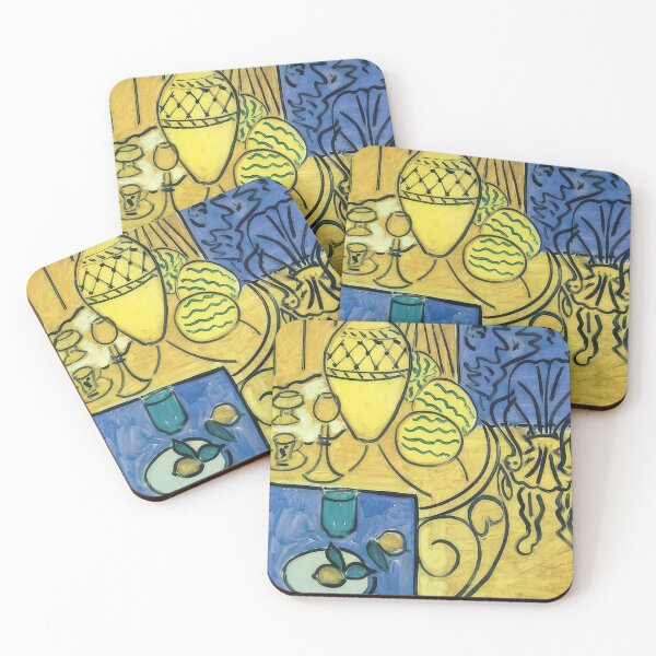 Item preview, Interior in yellow 1946 designed and sold by VeilOfPigments.