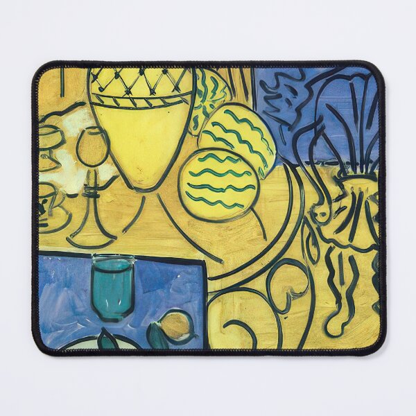 Item preview, Interior in yellow 1946 designed and sold by VeilOfPigments.