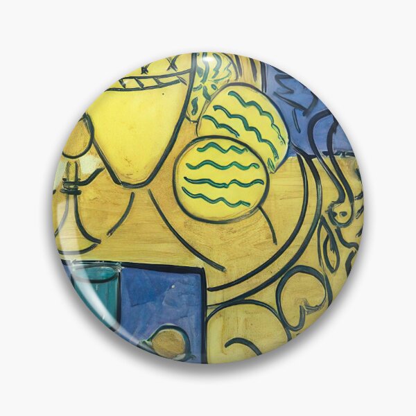 Item preview, Interior in yellow 1946 designed and sold by VeilOfPigments.