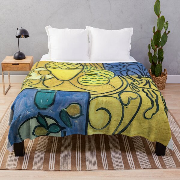 Item preview, Interior in yellow 1946 designed and sold by VeilOfPigments.