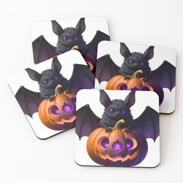 Item preview, Gothic Long-Eared Bat Triple Moon Pumpkin designed and sold by IllumeInk.
