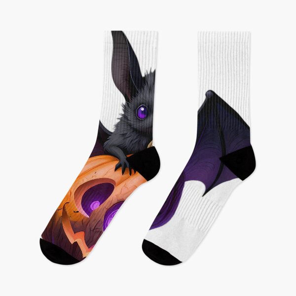 Item preview, Gothic Long-Eared Bat Triple Moon Pumpkin designed and sold by IllumeInk.