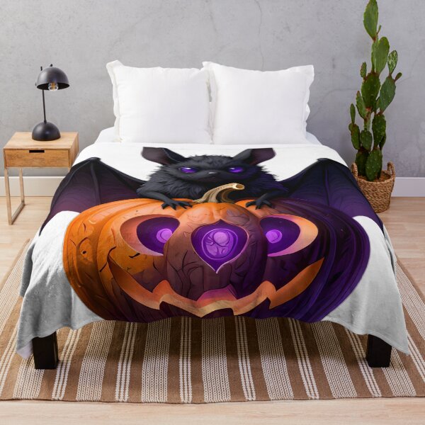 Item preview, Gothic Long-Eared Bat Triple Moon Pumpkin designed and sold by IllumeInk.