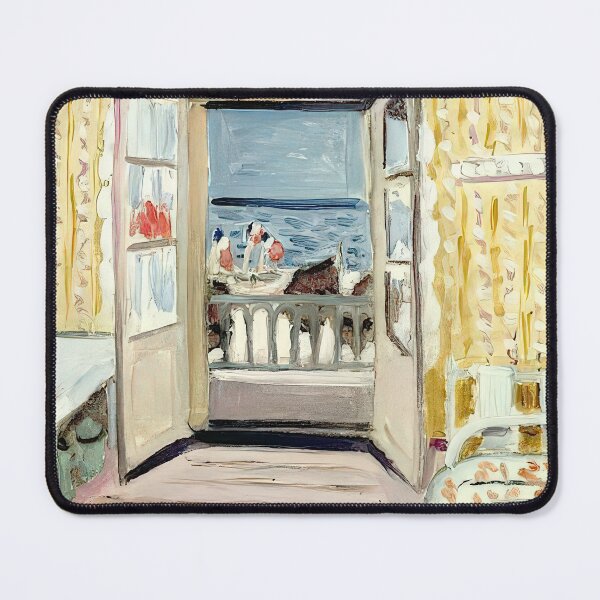 Item preview, Interior july 14th etretat 1920 designed and sold by VeilOfPigments.