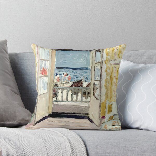 Item preview, Interior july 14th etretat 1920 designed and sold by VeilOfPigments.