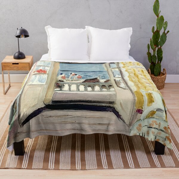 Item preview, Interior july 14th etretat 1920 designed and sold by VeilOfPigments.
