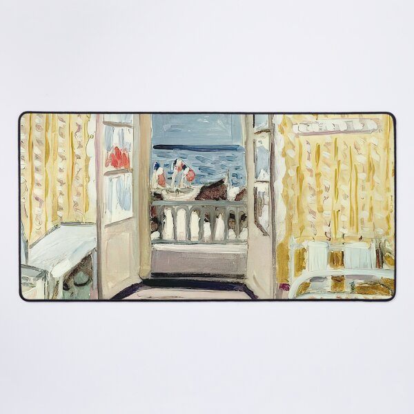 Item preview, Interior july 14th etretat 1920 designed and sold by VeilOfPigments.