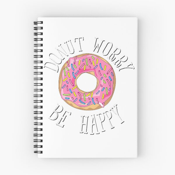 Item preview, Donut Worry Be Happy Funny Cooking Novelty T-Shirt Gift T-Shirt designed and sold by gidget-gadget.