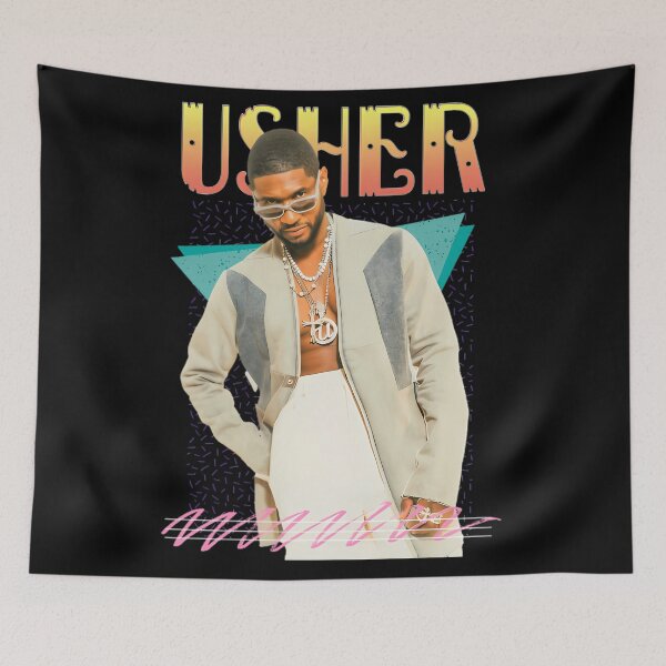 Item preview, Albums Vintage Usher Music Pop Singer Tour designed and sold by HavocZigzags.