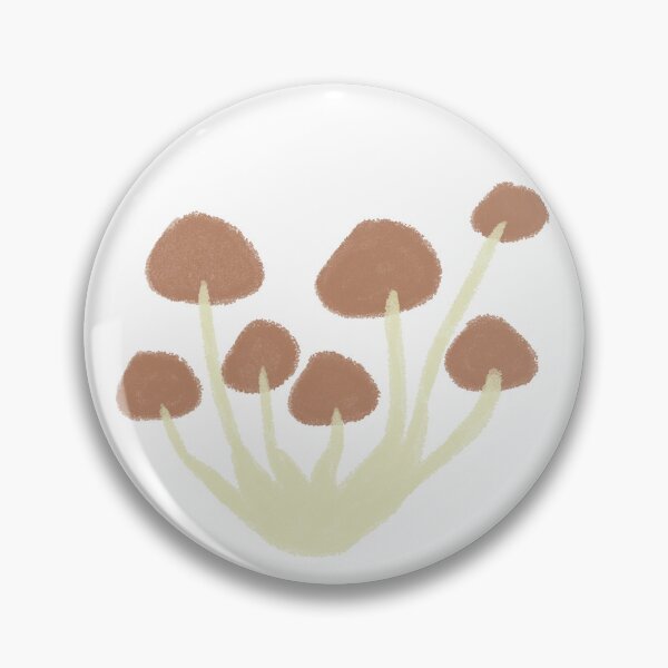Item preview, Wild Forest Brown Mushrooms Fungi Cluster designed and sold by raun.draw.