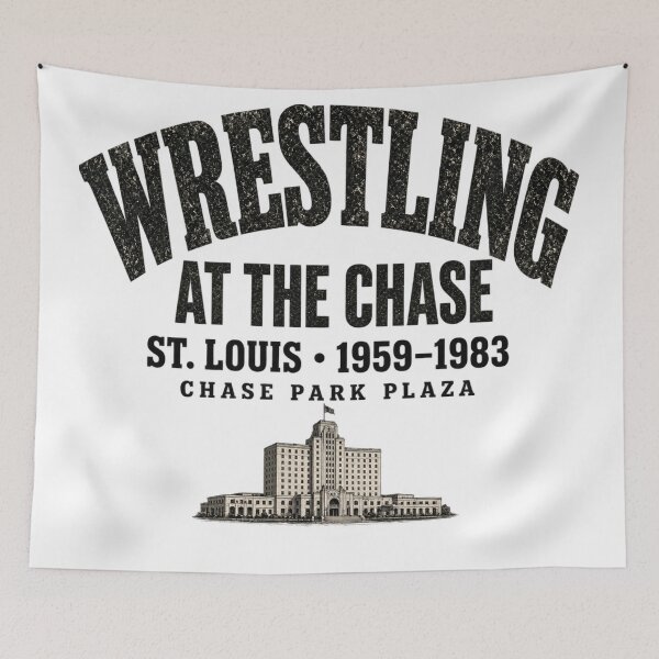 Item preview, Wrestling at the Chase St. Louis Vintage Wrestling T-Shirt | Chase Park Plaza 1959–1983 designed and sold by The Irish Whip.