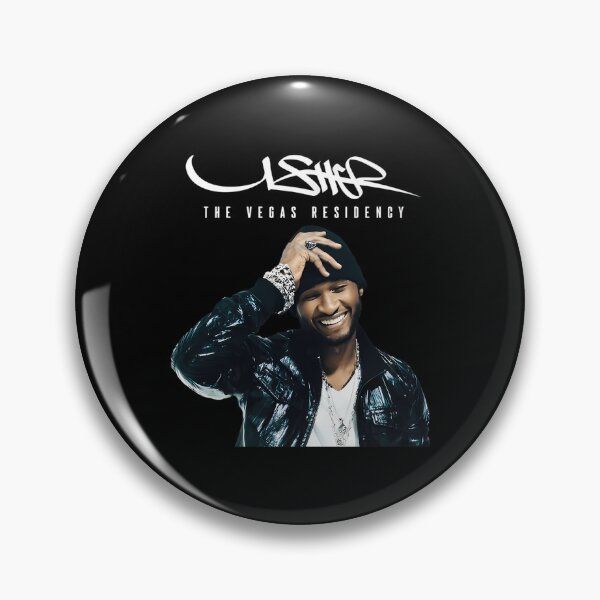 Item preview, Vintage Music Singer Albums Tour Pop Usher designed and sold by HavocZigzags.