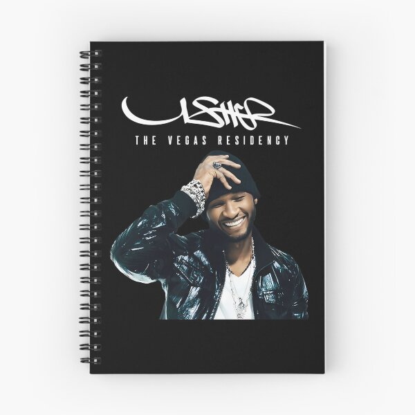 Item preview, Vintage Music Singer Albums Tour Pop Usher designed and sold by HavocZigzags.
