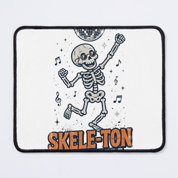Item preview, Funny Dancing Skeleton Halloween T-Shirt designed and sold by Worn and Witty.