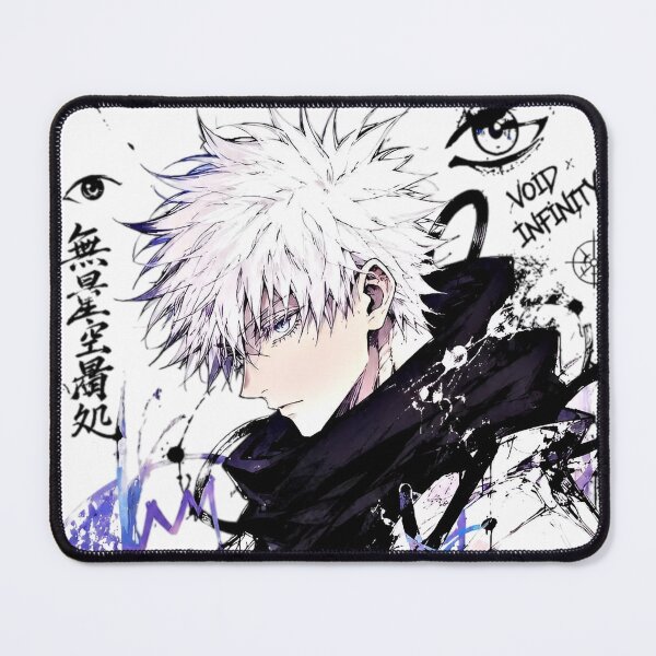 Item preview, White Haired Anime Warrior – Dark Black and White Fantasy Character Art designed and sold by Dyan4.