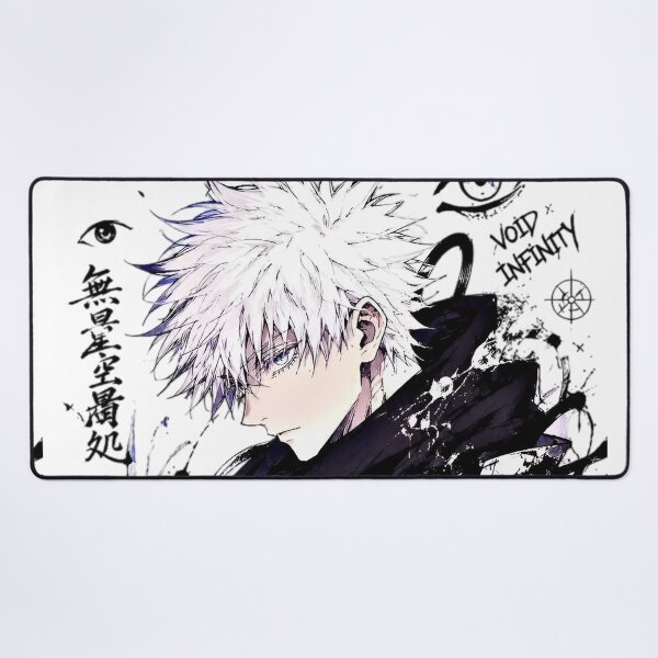 Item preview, White Haired Anime Warrior – Dark Black and White Fantasy Character Art designed and sold by Dyan4.